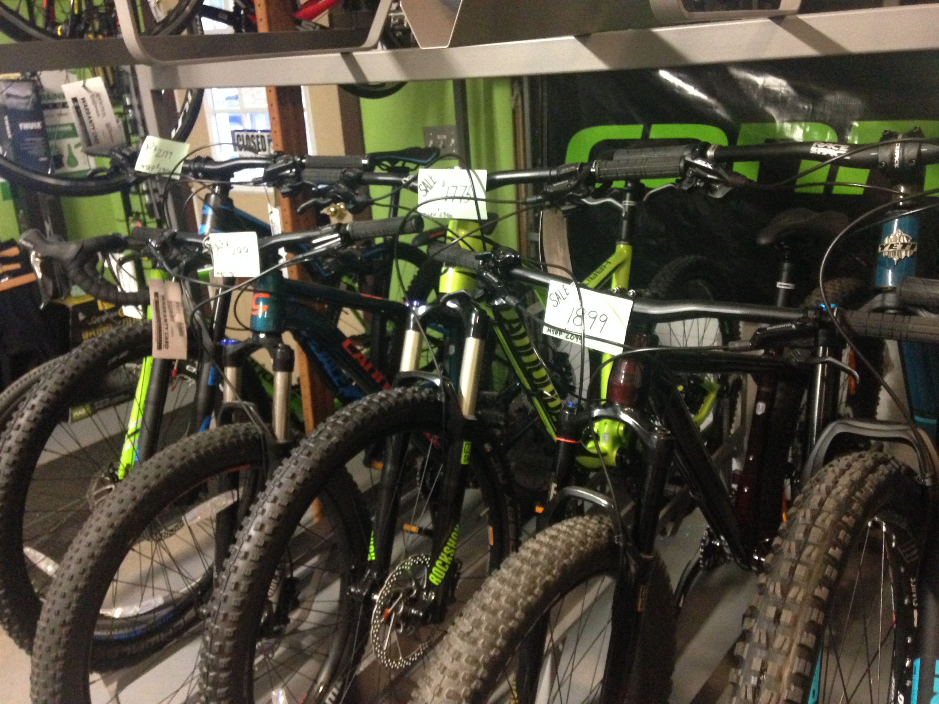 17 Cannondale Yeti Clearance And Demo Bikes Up To 50 Off Woodland Cycles
